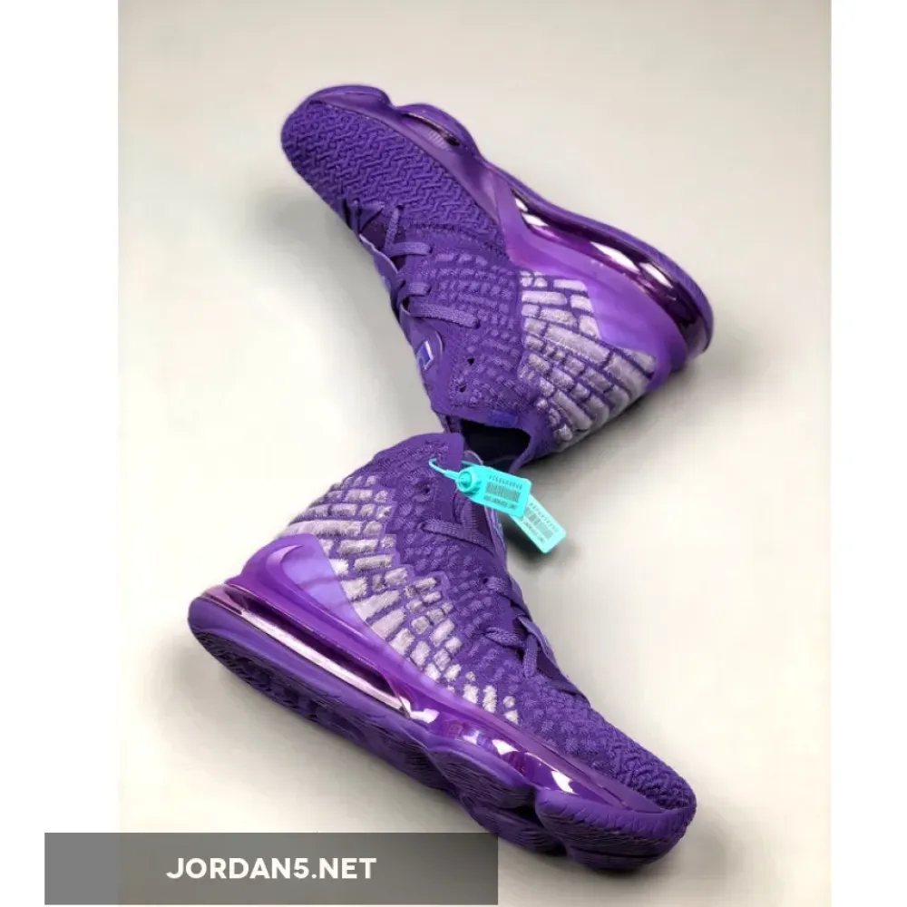 Nike LeBron 17 “Bron 2K” Purple BQ3177-500