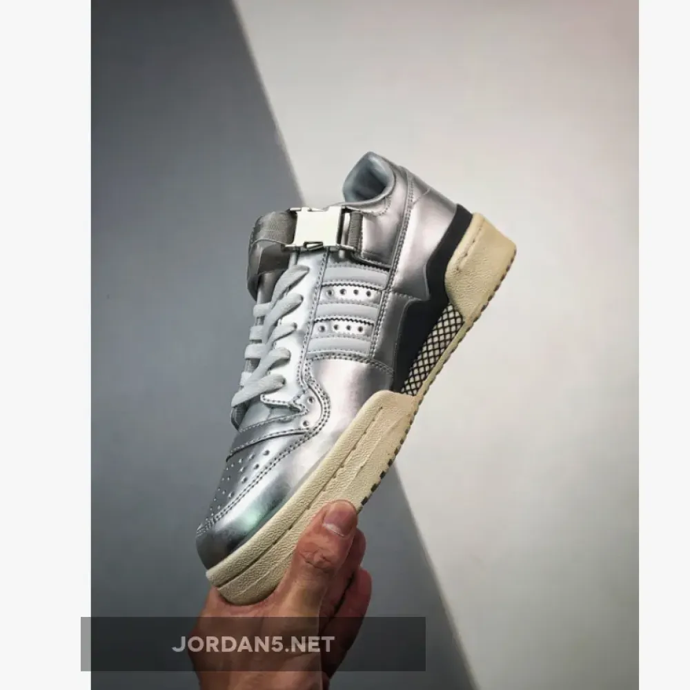 atmos adidas Forum 84 Low Metallic Silver  GV9224
