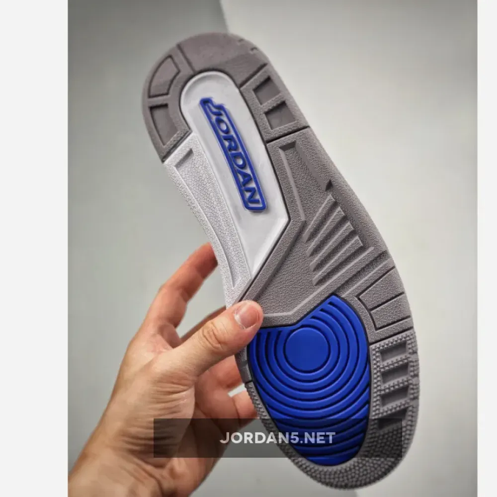 Air Jordan 3 White/Black-Cement Grey-Racer Blue CT8532-145