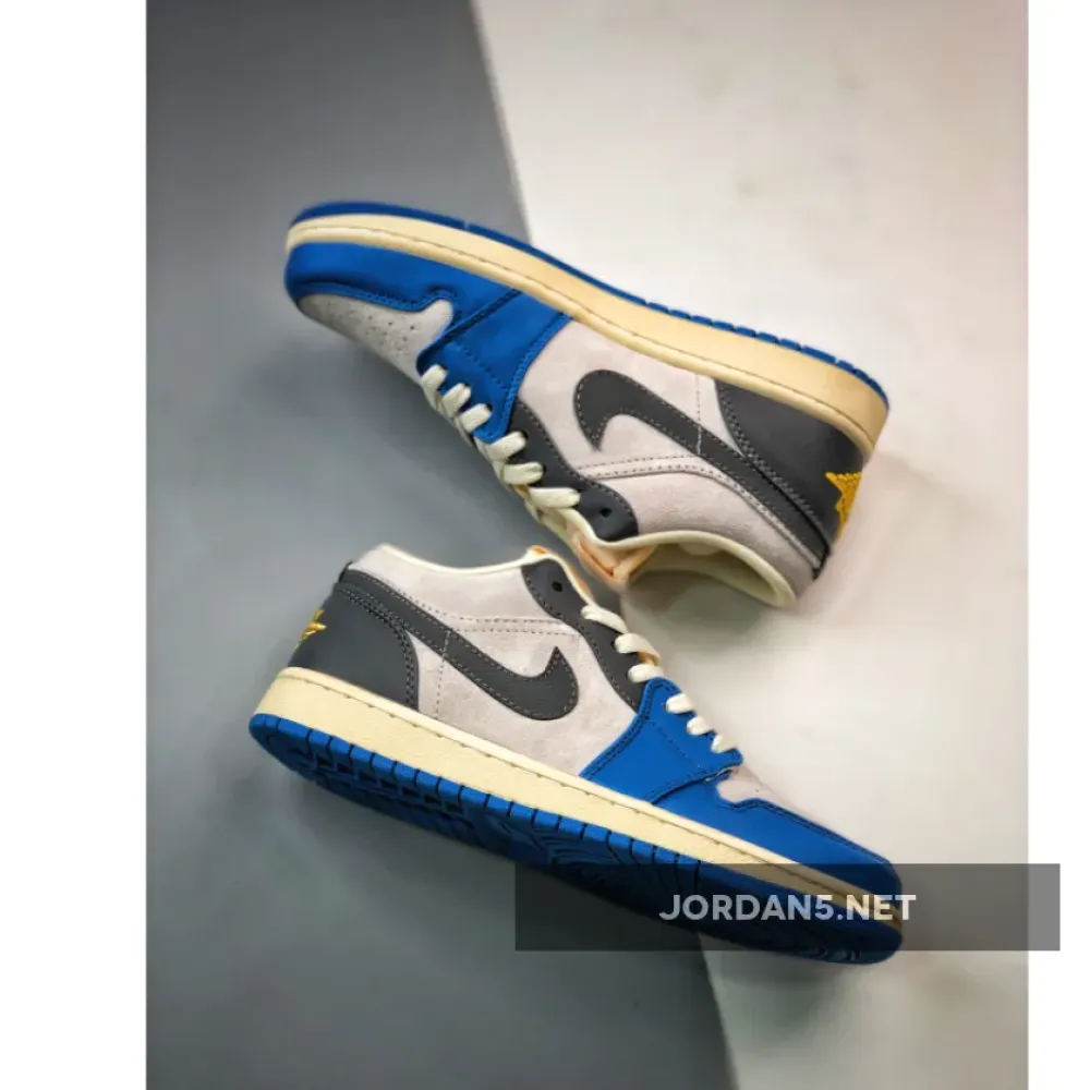 Air Jordan 1 Low “UNC Grey” White/University Blue-Grey-Sail DZ5376-469