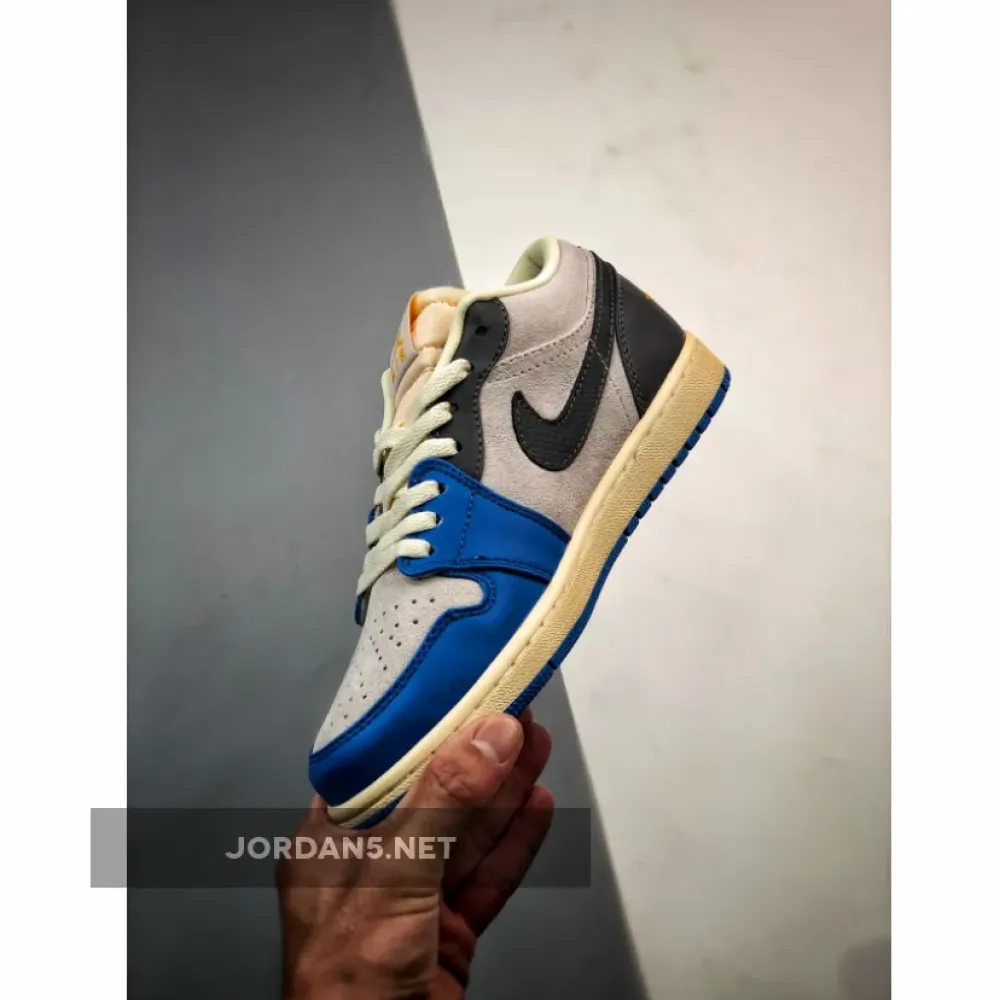 Air Jordan 1 Low “UNC Grey” White/University Blue-Grey-Sail DZ5376-469