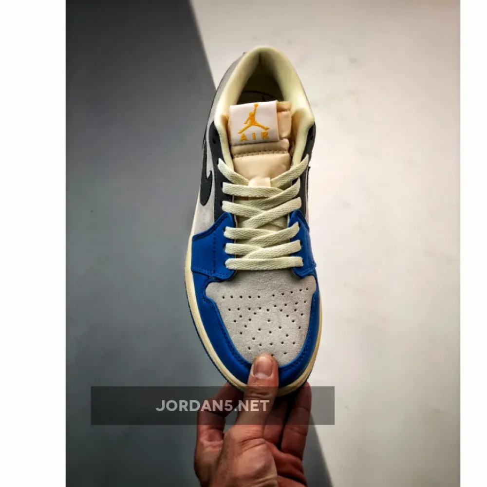 Air Jordan 1 Low “UNC Grey” White/University Blue-Grey-Sail DZ5376-469