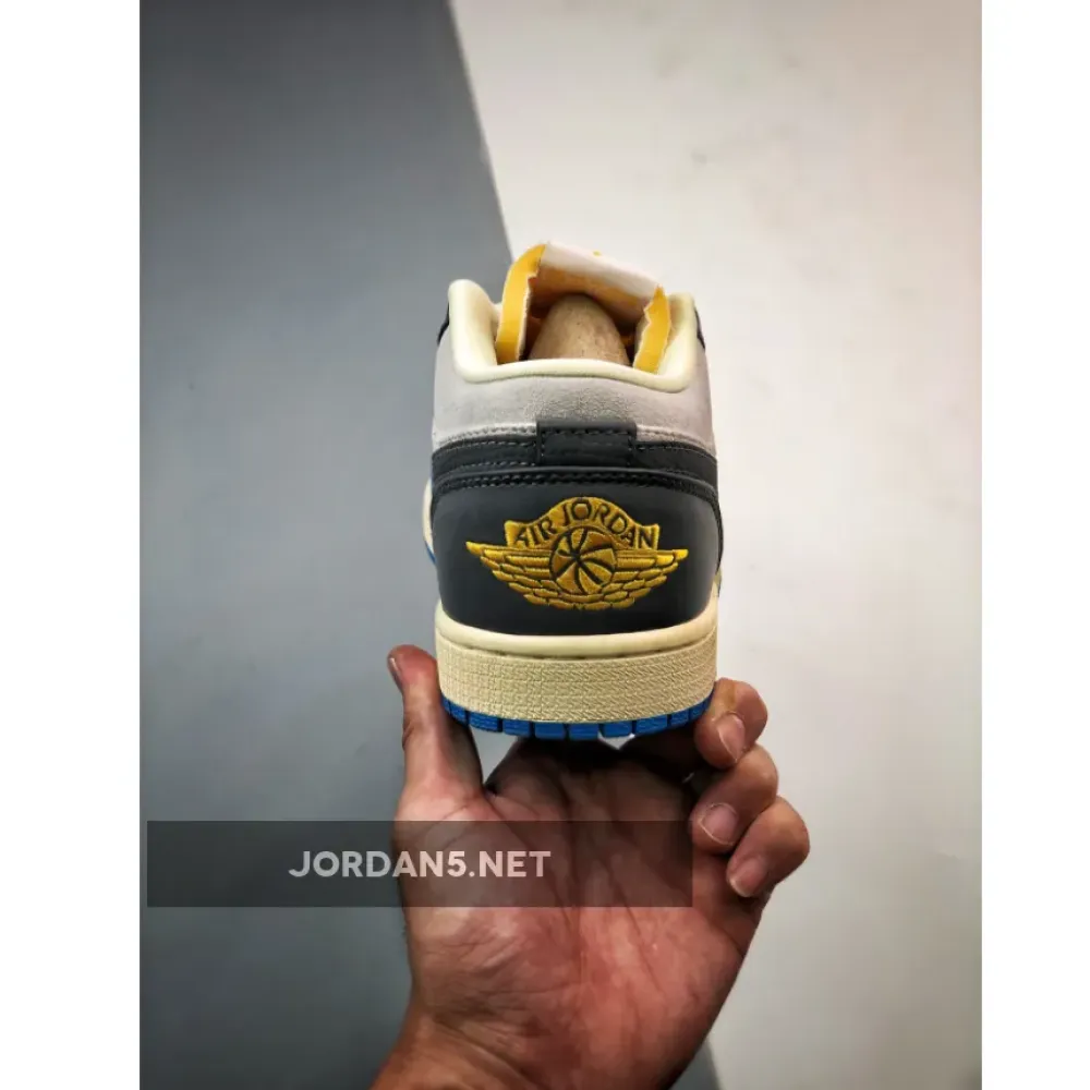 Air Jordan 1 Low “UNC Grey” White/University Blue-Grey-Sail DZ5376-469