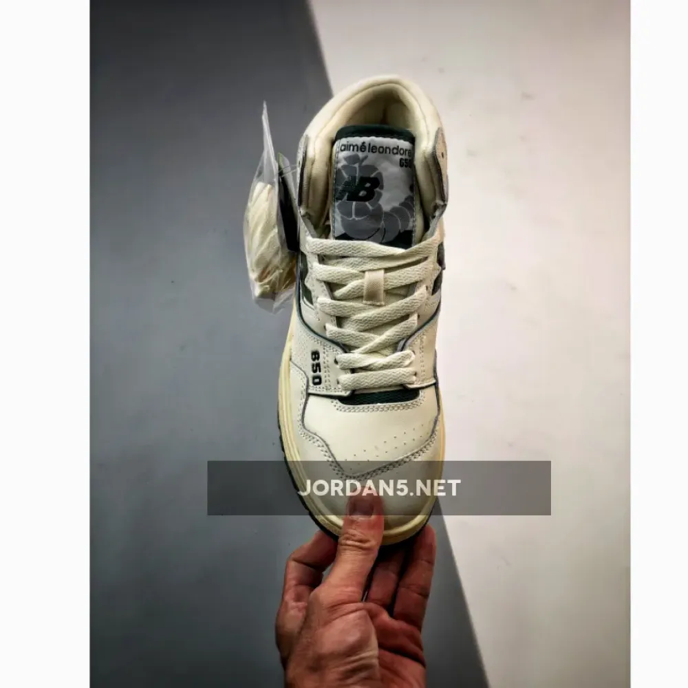 Aimé Leon Dore x New Balance 650R White/Green  BB650RL1