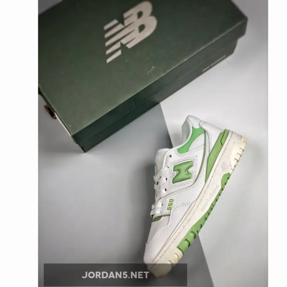 New Balance 550 White Mint Green BB550FS1