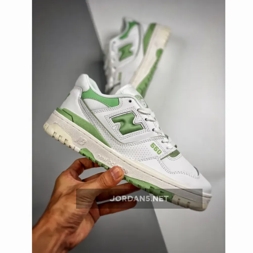 New Balance 550 White Mint Green BB550FS1