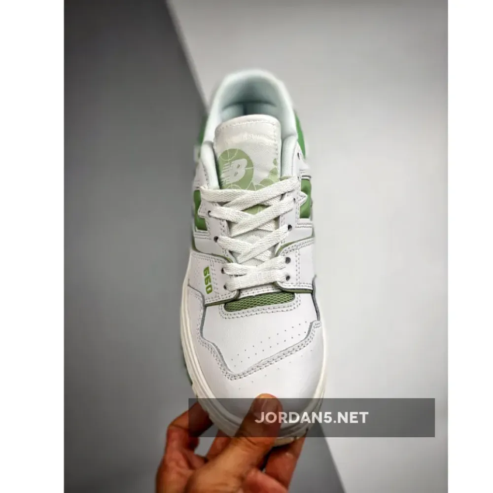 New Balance 550 White Mint Green BB550FS1