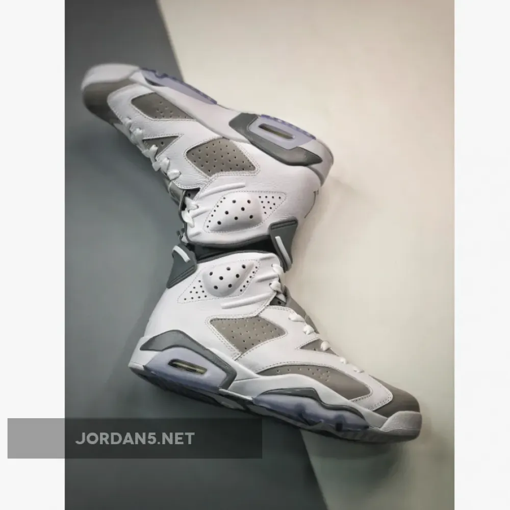 Air Jordan 6 White/Medium Grey-Cool Grey  CT8529-100