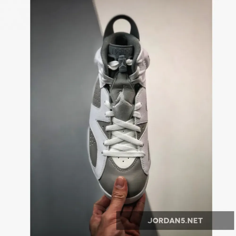 Air Jordan 6 White/Medium Grey-Cool Grey  CT8529-100