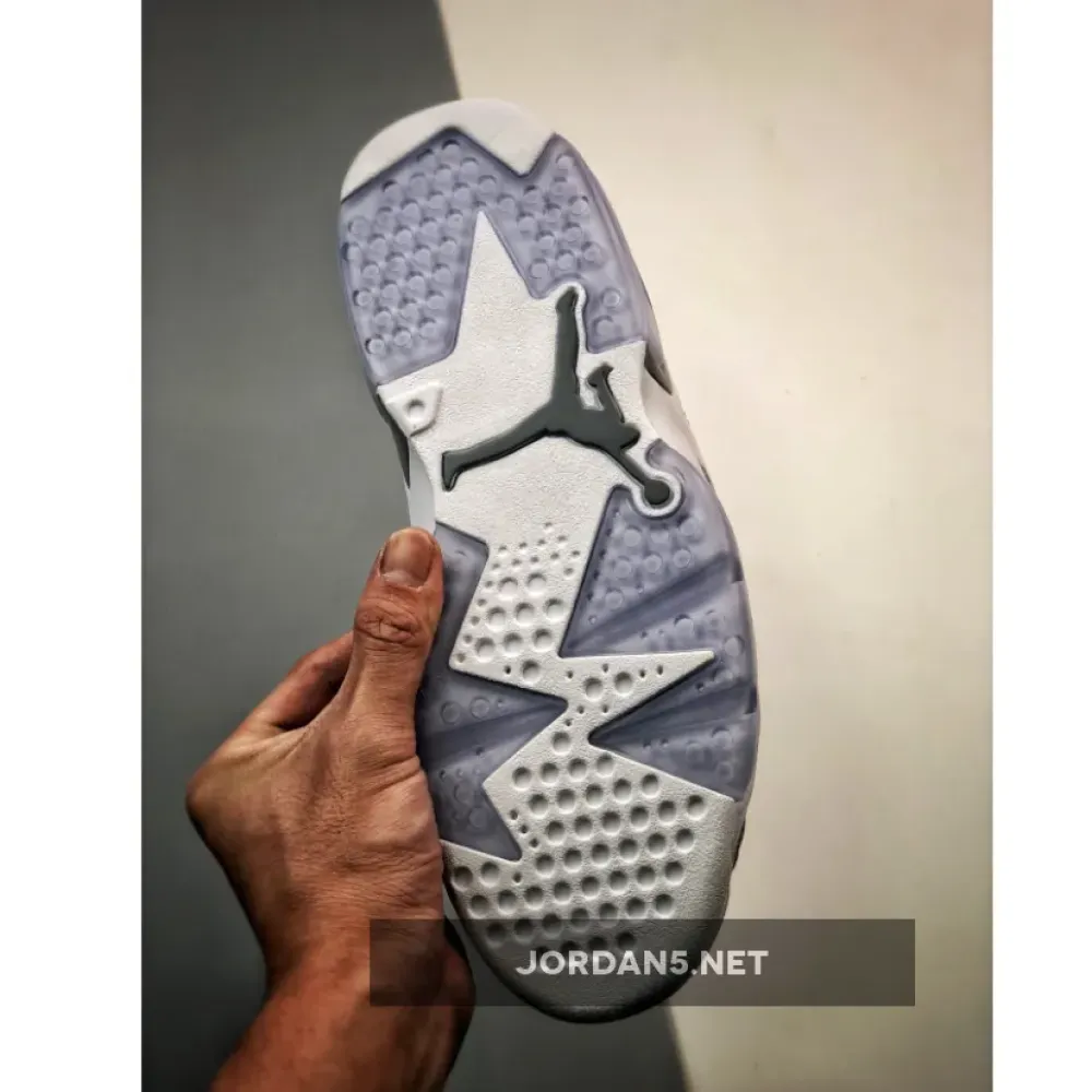 Air Jordan 6 White/Medium Grey-Cool Grey  CT8529-100