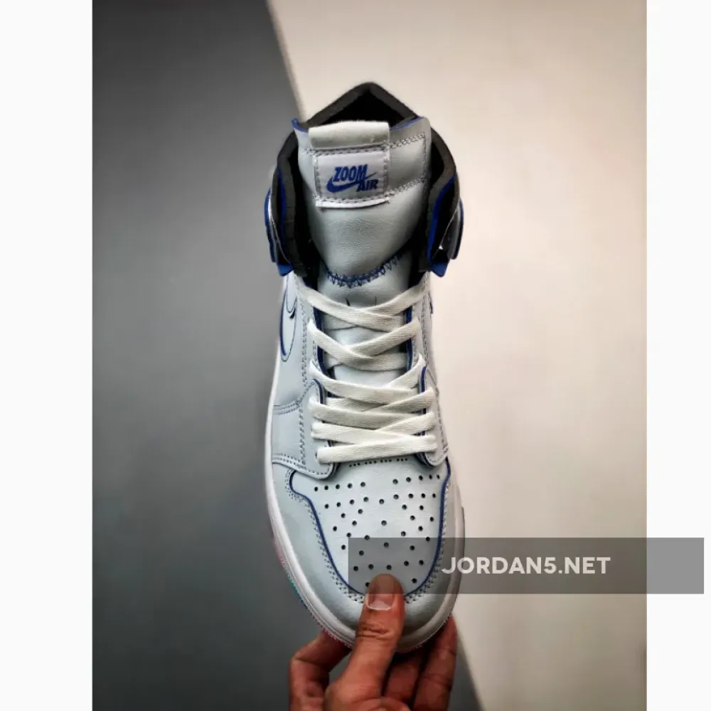 Air Jordan 1 Zoom Comfort 25 Years In China White/Blue  DX6036-111