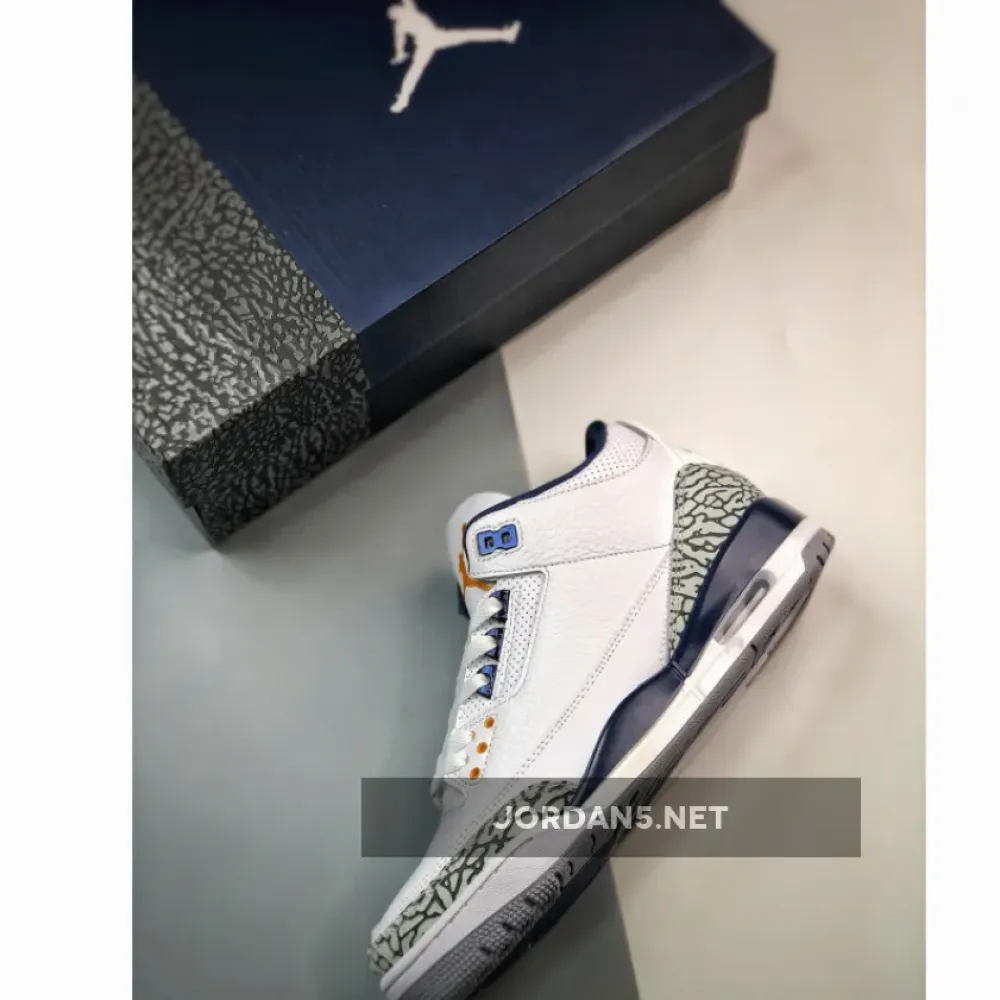 Air Jordan 3 “Wizards” PE White/Metallic Copper-True Blue-Cement Grey CT8532-148