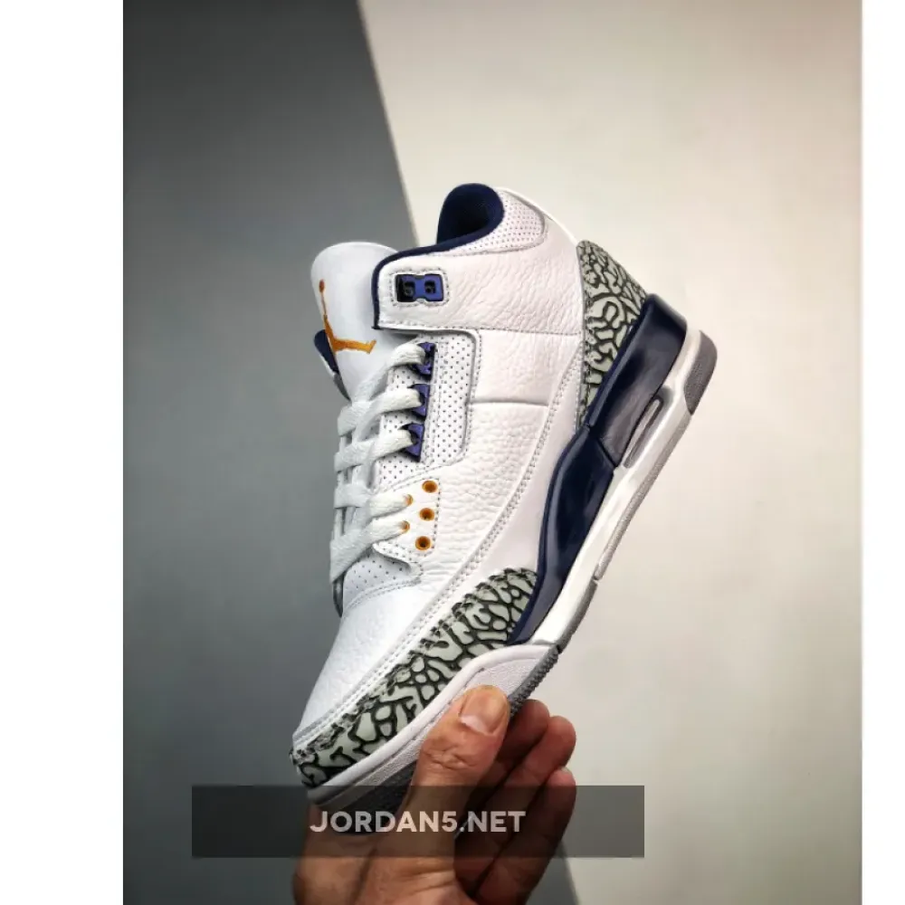 Air Jordan 3 “Wizards” PE White/Metallic Copper-True Blue-Cement Grey CT8532-148