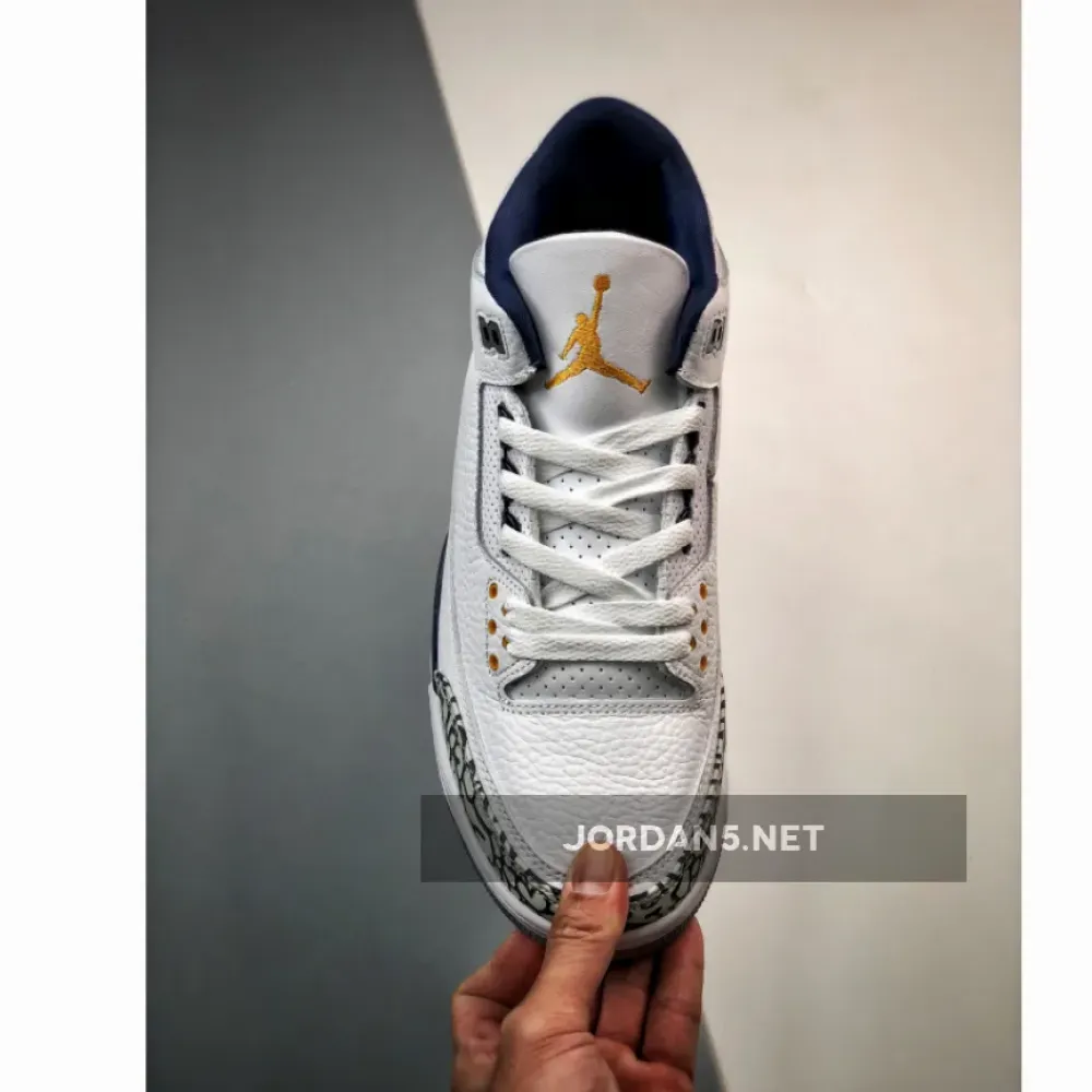 Air Jordan 3 “Wizards” PE White/Metallic Copper-True Blue-Cement Grey CT8532-148