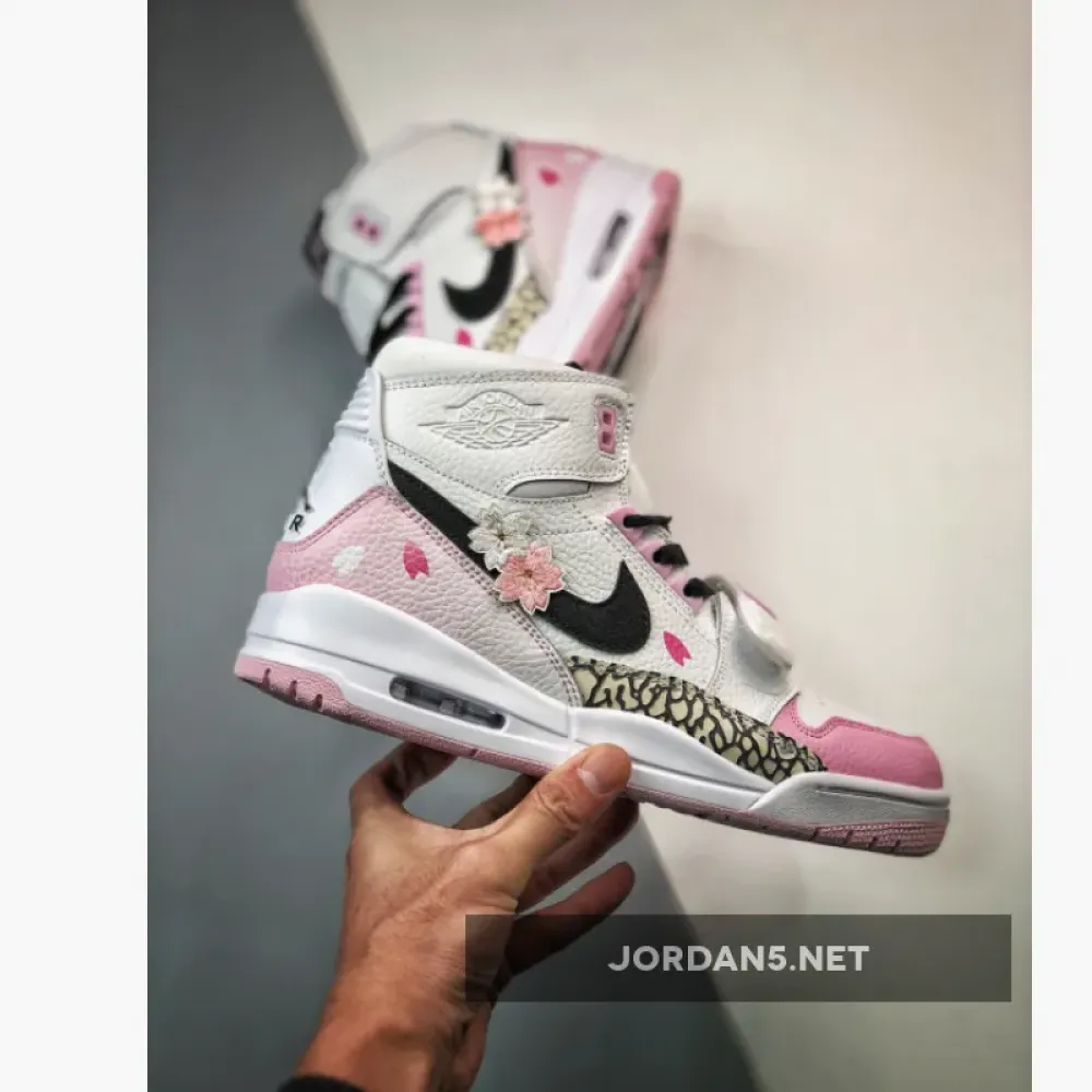 Jordan Legacy 312 White Black Pink Foam 1670503018