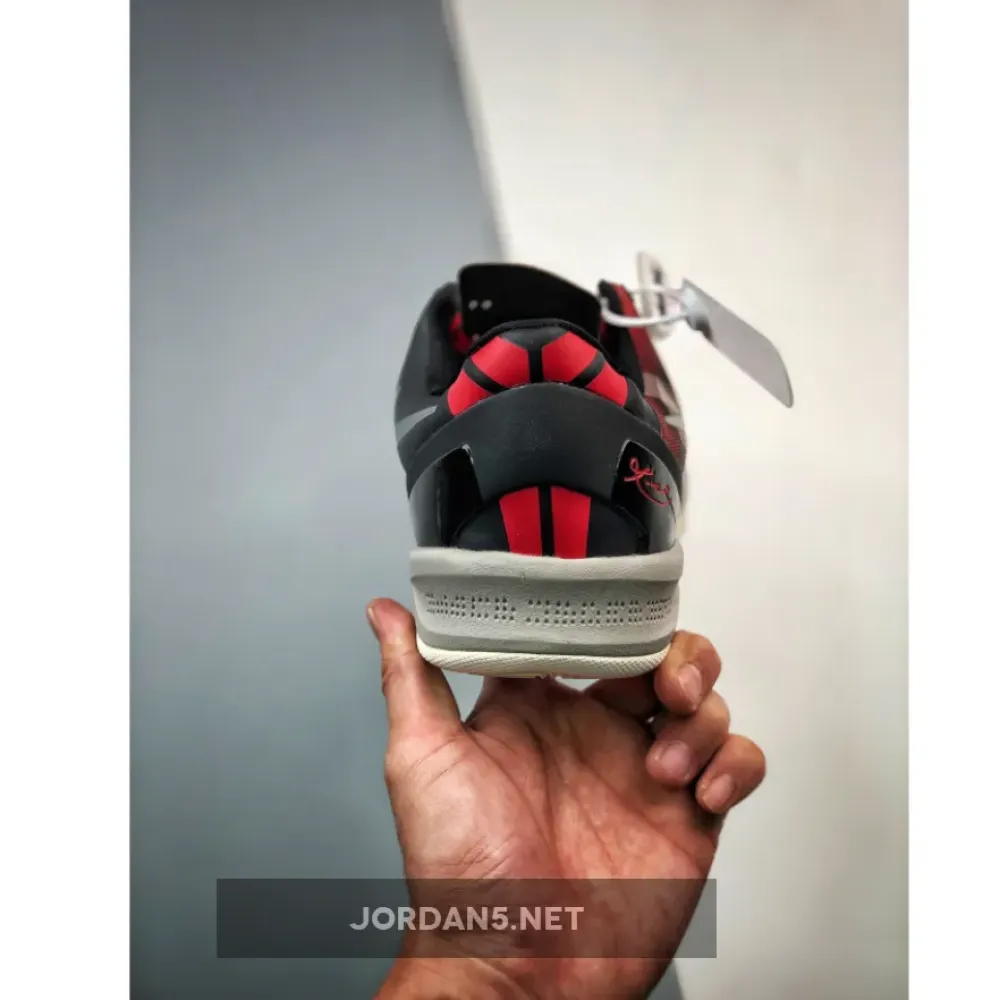 Nike Kobe 8 System ‘Milk Snake’ University Red/Sail-Noble Red-Pearl Grey 555035-601