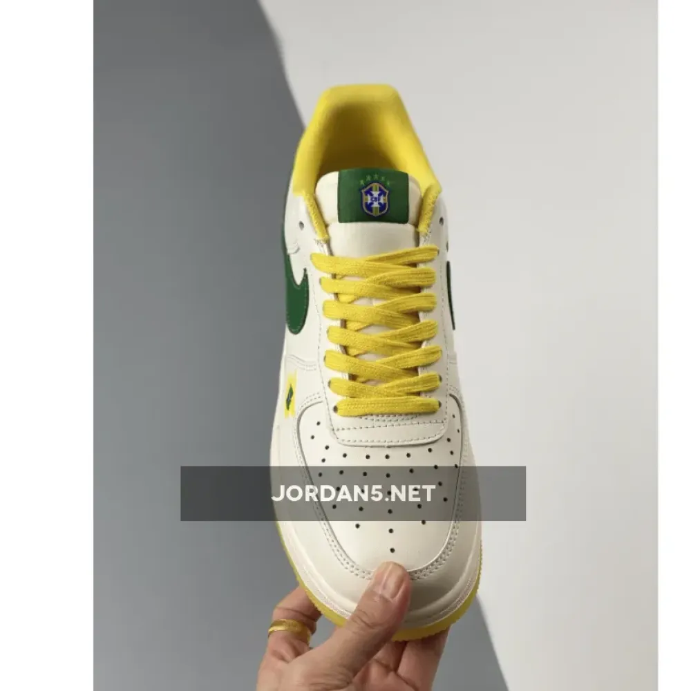 Nike Air Force 1 Low ‘World Cup 2022’ White Green Yellow 1680452506