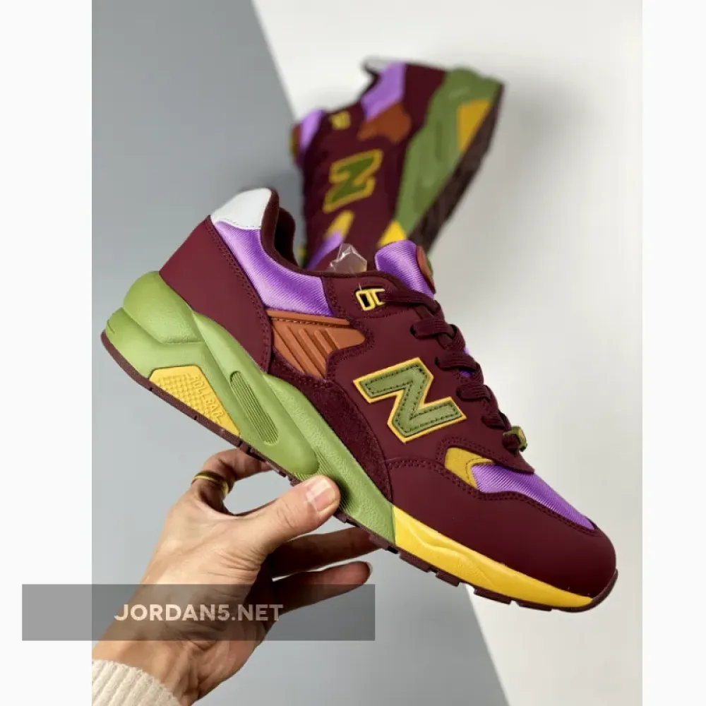 Stray Rats x New Balance 580 Burgundy/Mystic Purple MT580SR2