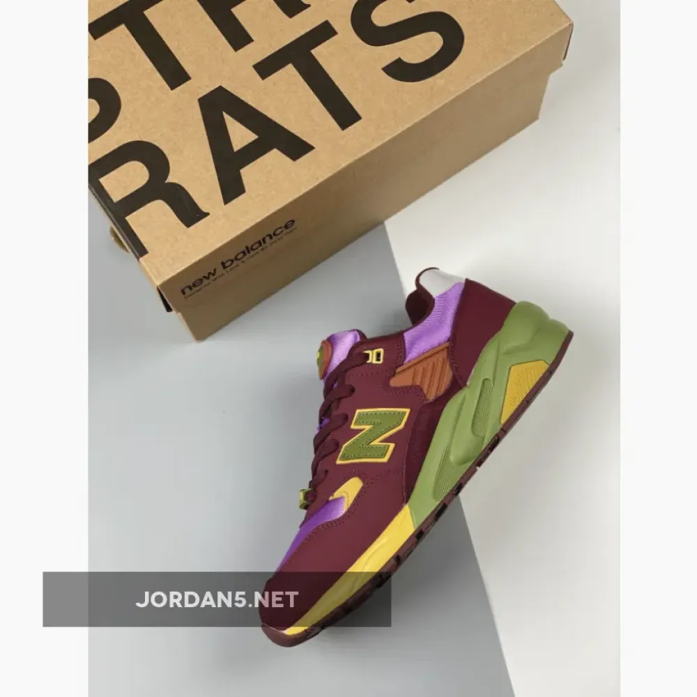 Stray Rats x New Balance 580 Burgundy/Mystic Purple MT580SR2