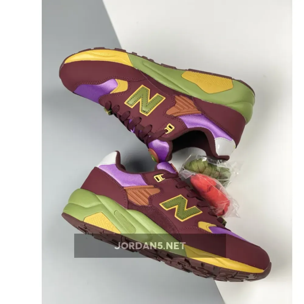 Stray Rats x New Balance 580 Burgundy/Mystic Purple MT580SR2