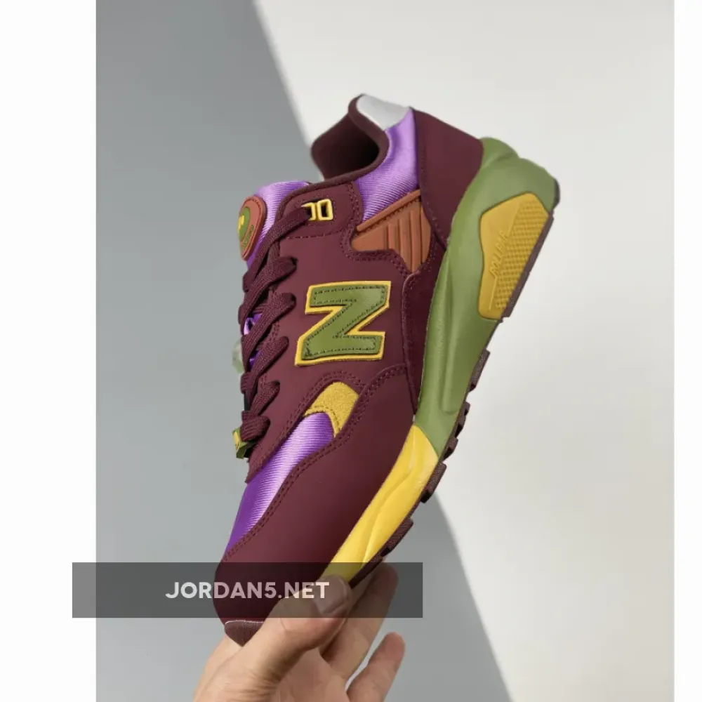 Stray Rats x New Balance 580 Burgundy/Mystic Purple MT580SR2