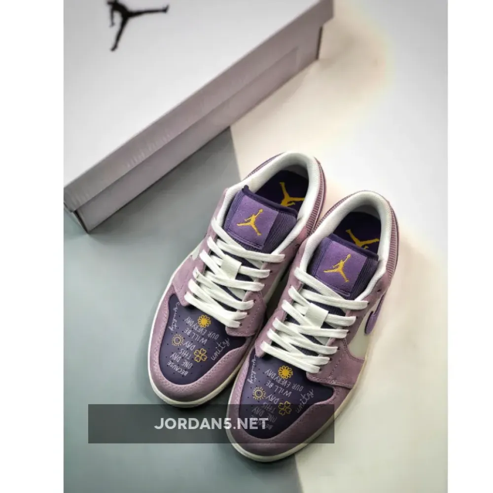 Air Jordan 1 Low Unity Purple Smoke/Sail  DR8057-500