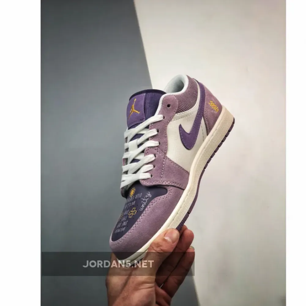Air Jordan 1 Low Unity Purple Smoke/Sail  DR8057-500