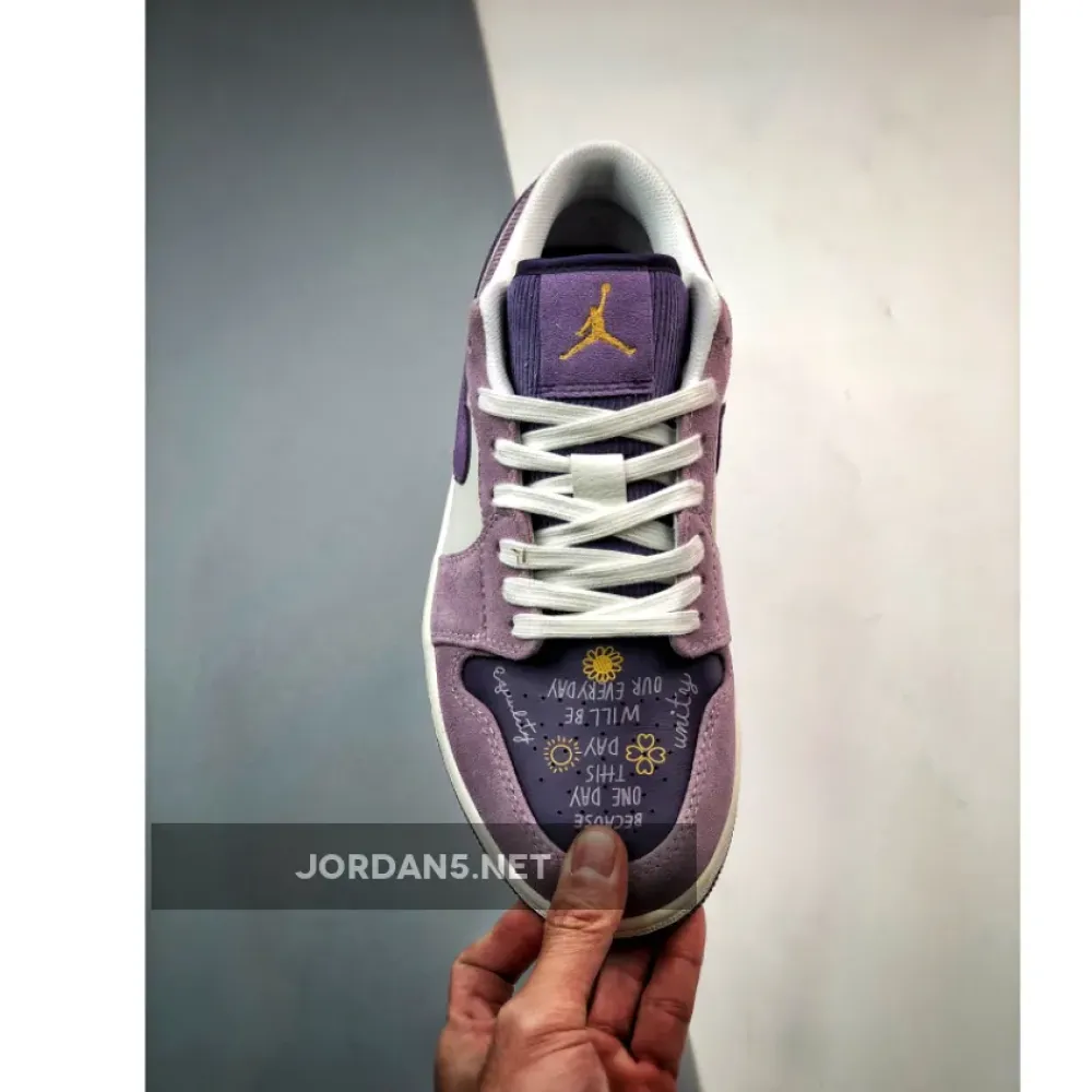 Air Jordan 1 Low Unity Purple Smoke/Sail  DR8057-500