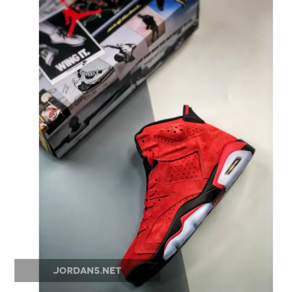 Air Jordan 6 Toro Varsity Red/Black  CT8529-600