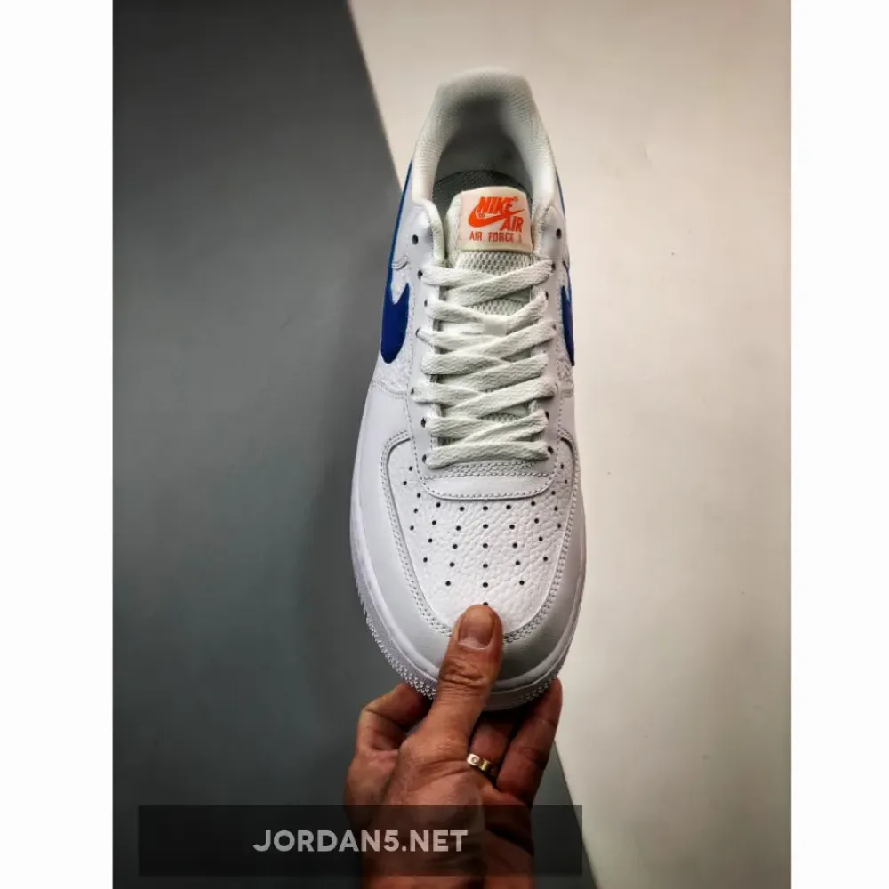 Nike Air Force 1 Low White/Picante Red-Game Royal  FD0667-100