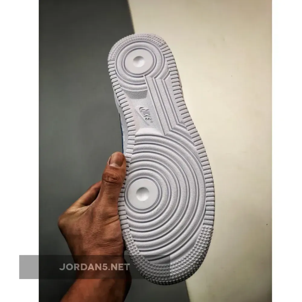 Nike Air Force 1 Low White/Picante Red-Game Royal  FD0667-100