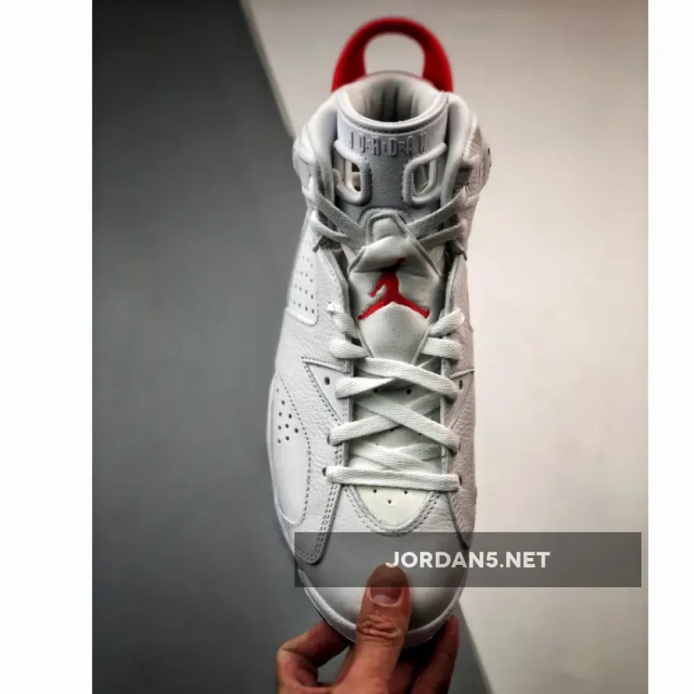 Air Jordan 6 ‘Red Oreo’ White/University Red-Black  CT8529-162