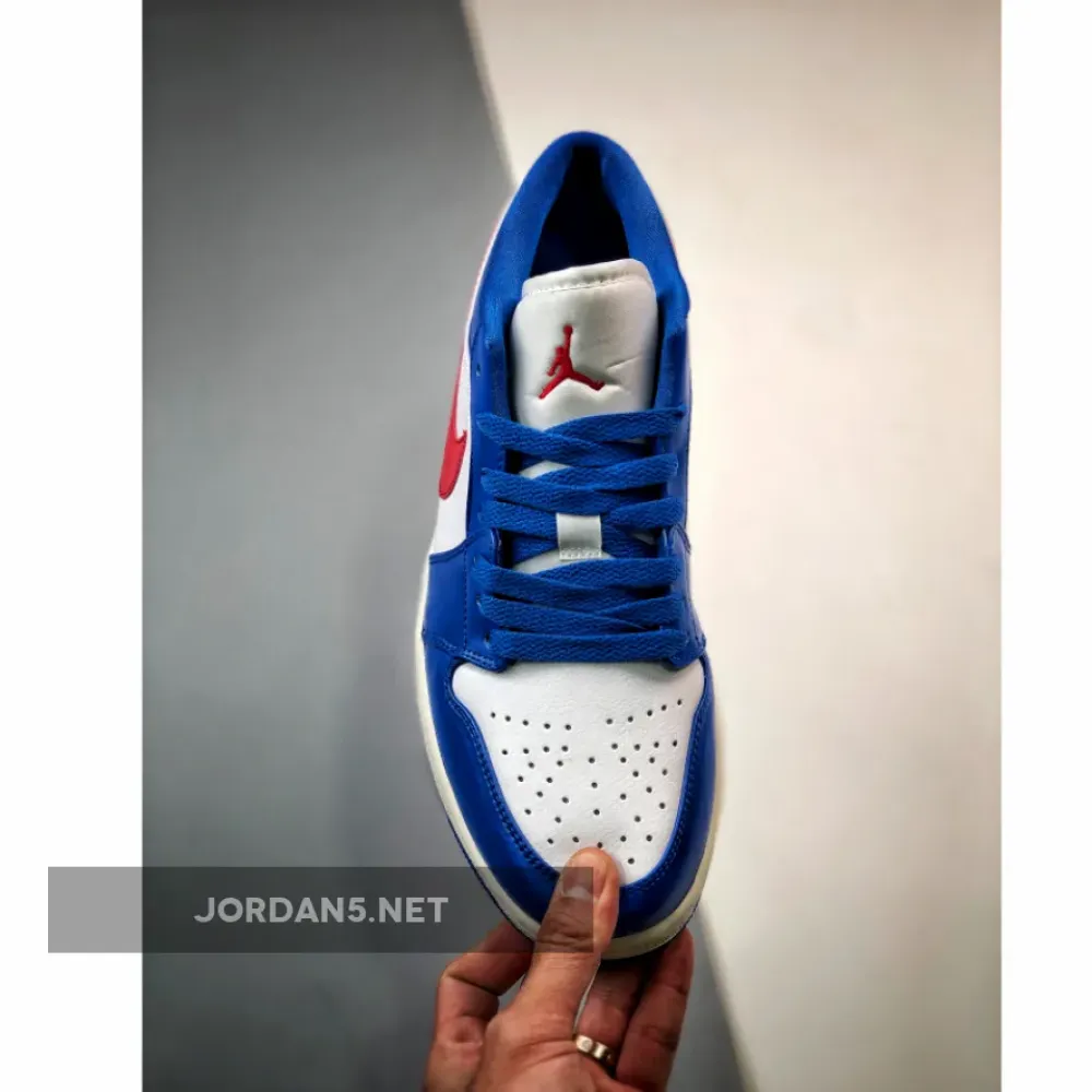 Air Jordan 1 Low Sport Blue/Gym Red-White  DC0774-416