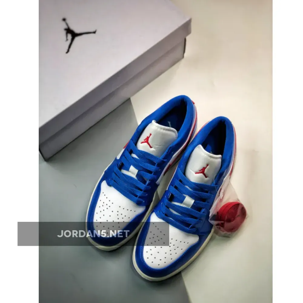 Air Jordan 1 Low Sport Blue/Gym Red-White  DC0774-416