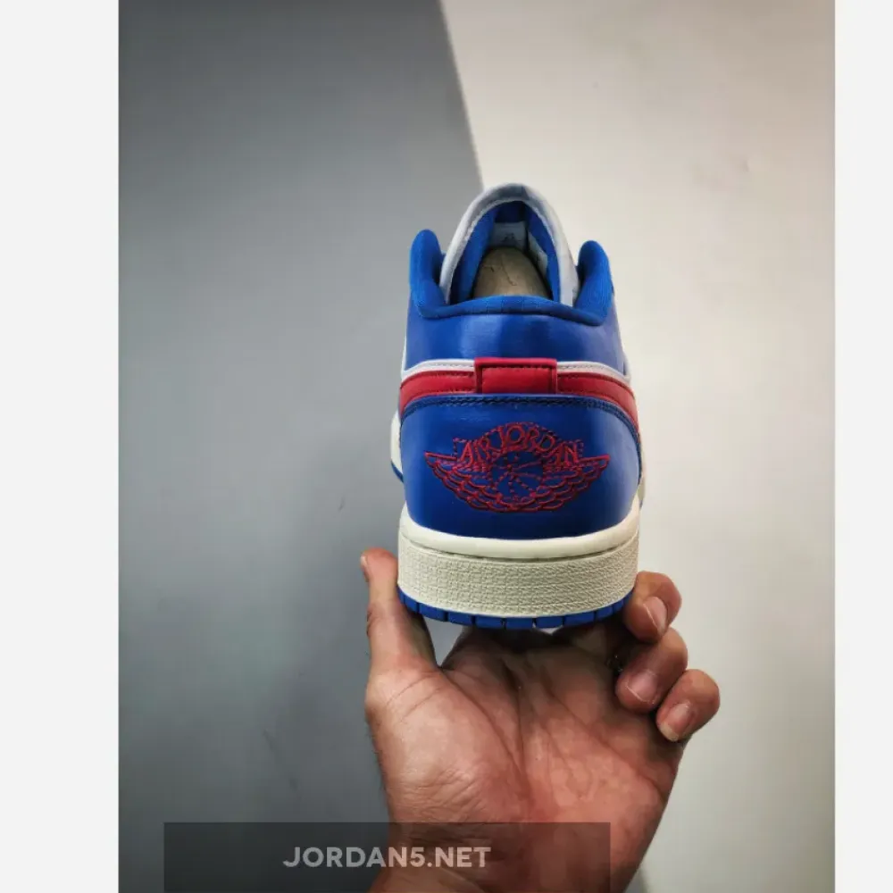 Air Jordan 1 Low Sport Blue/Gym Red-White  DC0774-416