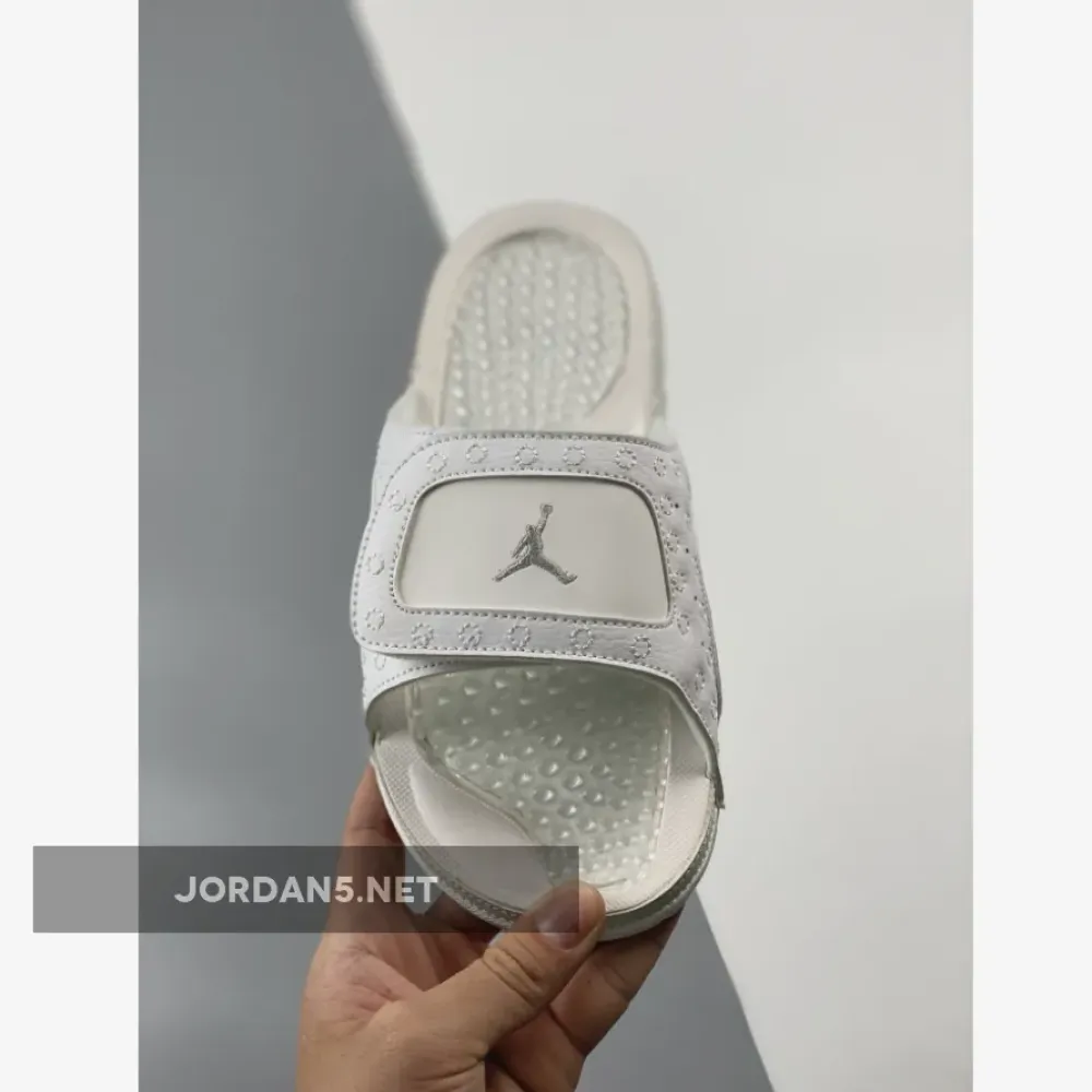 Jordan Hydro 13 Slide White/Metallic Silver  684915-100