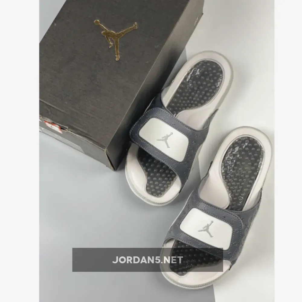 Jordan Hydro 13 Retro Slide Dark Grey/Metallic Silver 684915-022