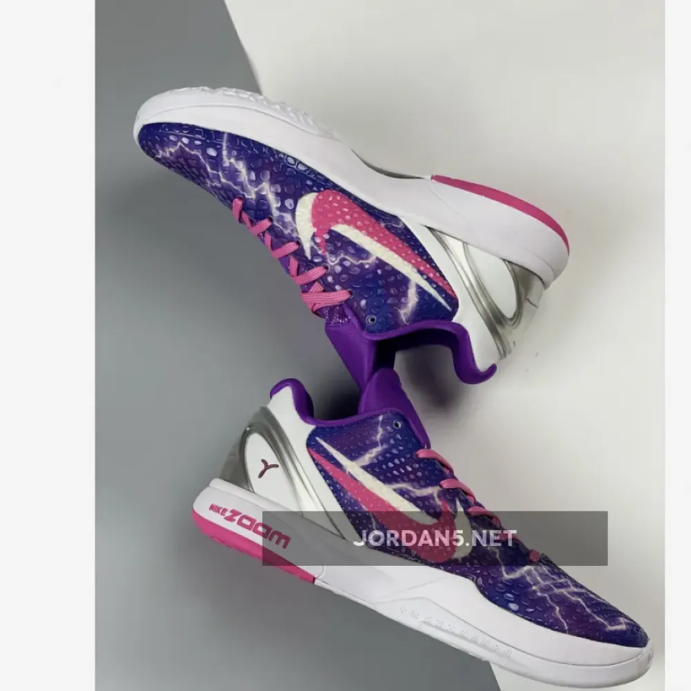 Nike Kobe 6 Purple Pink White Silver 1681877842