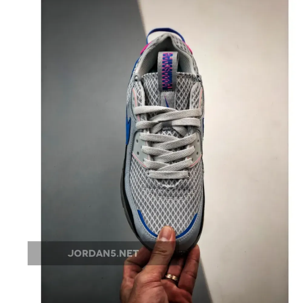Nike Air Max 90 Terrascape Grey Blue Pink  DM0033-004