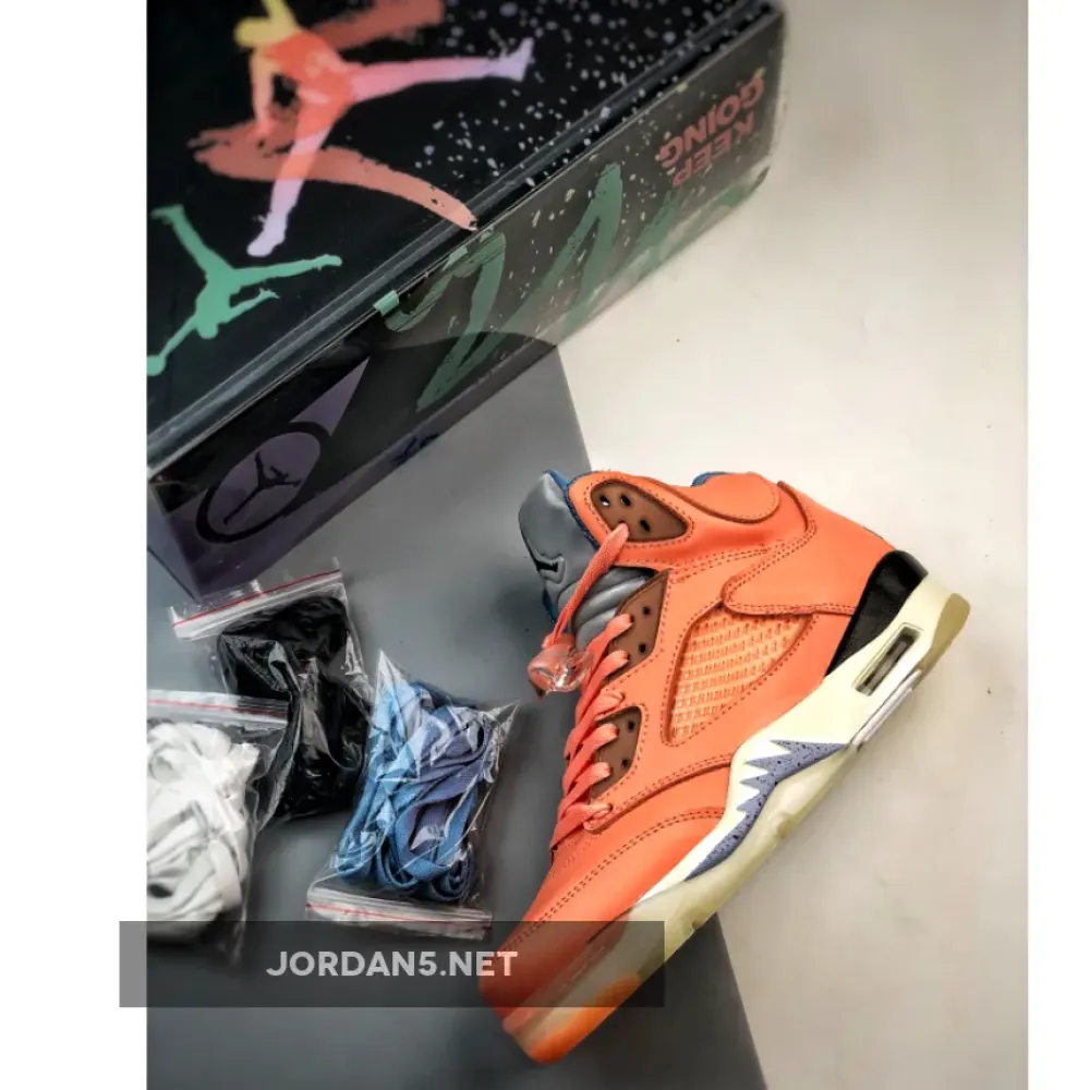 DJ Khaled x Air Jordan 5 Crimson Bliss/Sail/Leche Blue  DV4982-641