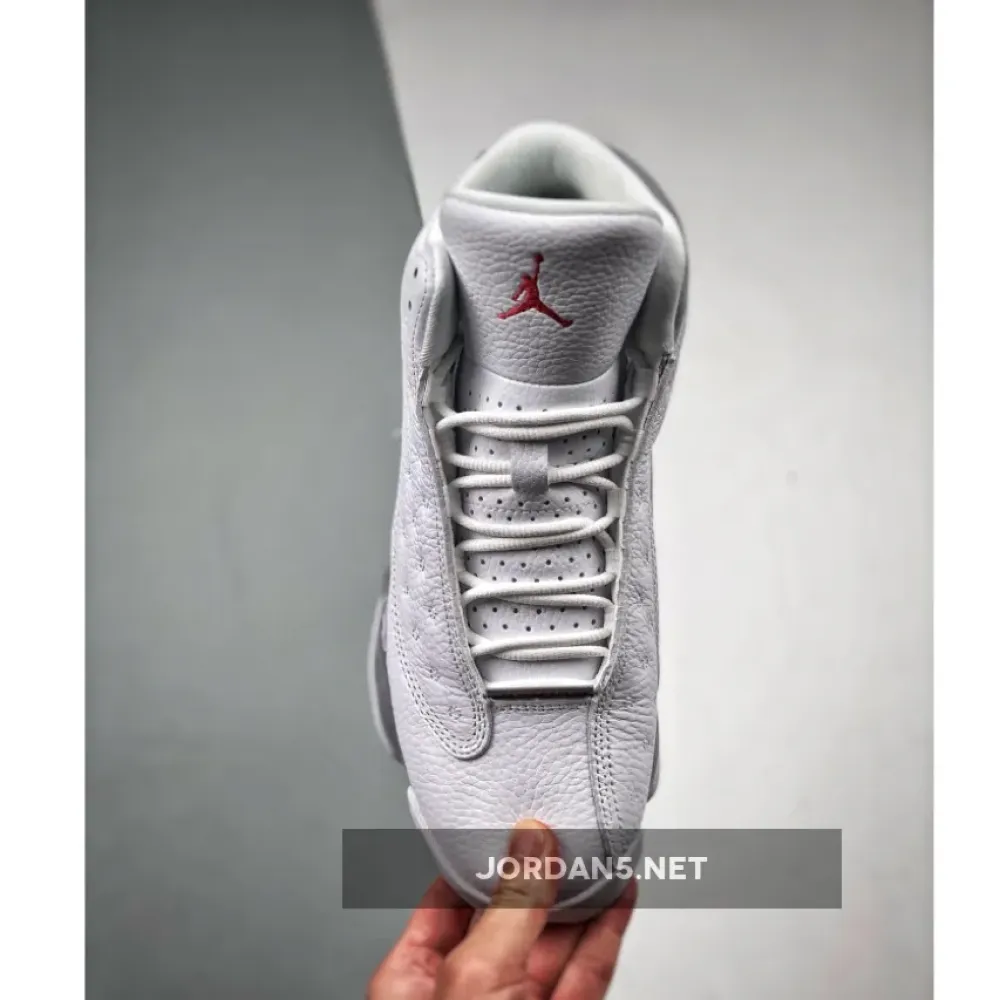Air Jordan 13 White/True Red-Wolf Grey  414571-160