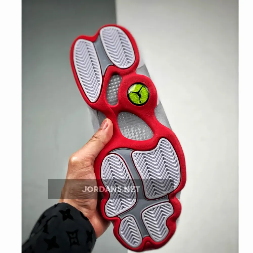 Air Jordan 13 White/True Red-Wolf Grey  414571-160