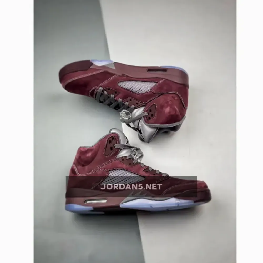 Air Jordan 5 Burgundy/Light Graphite-Silver  DZ4131-600