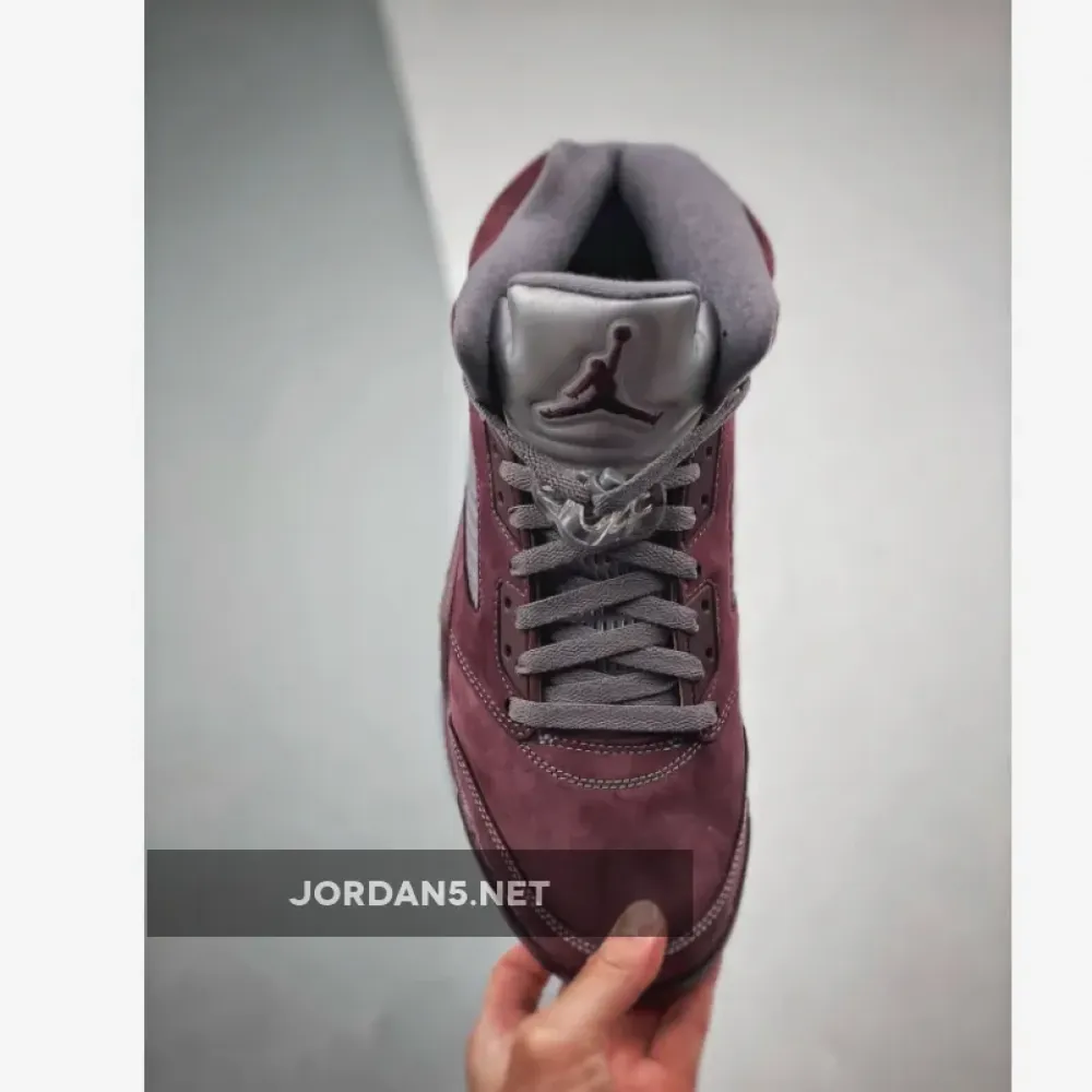 Air Jordan 5 Burgundy/Light Graphite-Silver  DZ4131-600