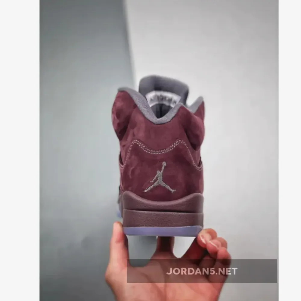 Air Jordan 5 Burgundy/Light Graphite-Silver  DZ4131-600