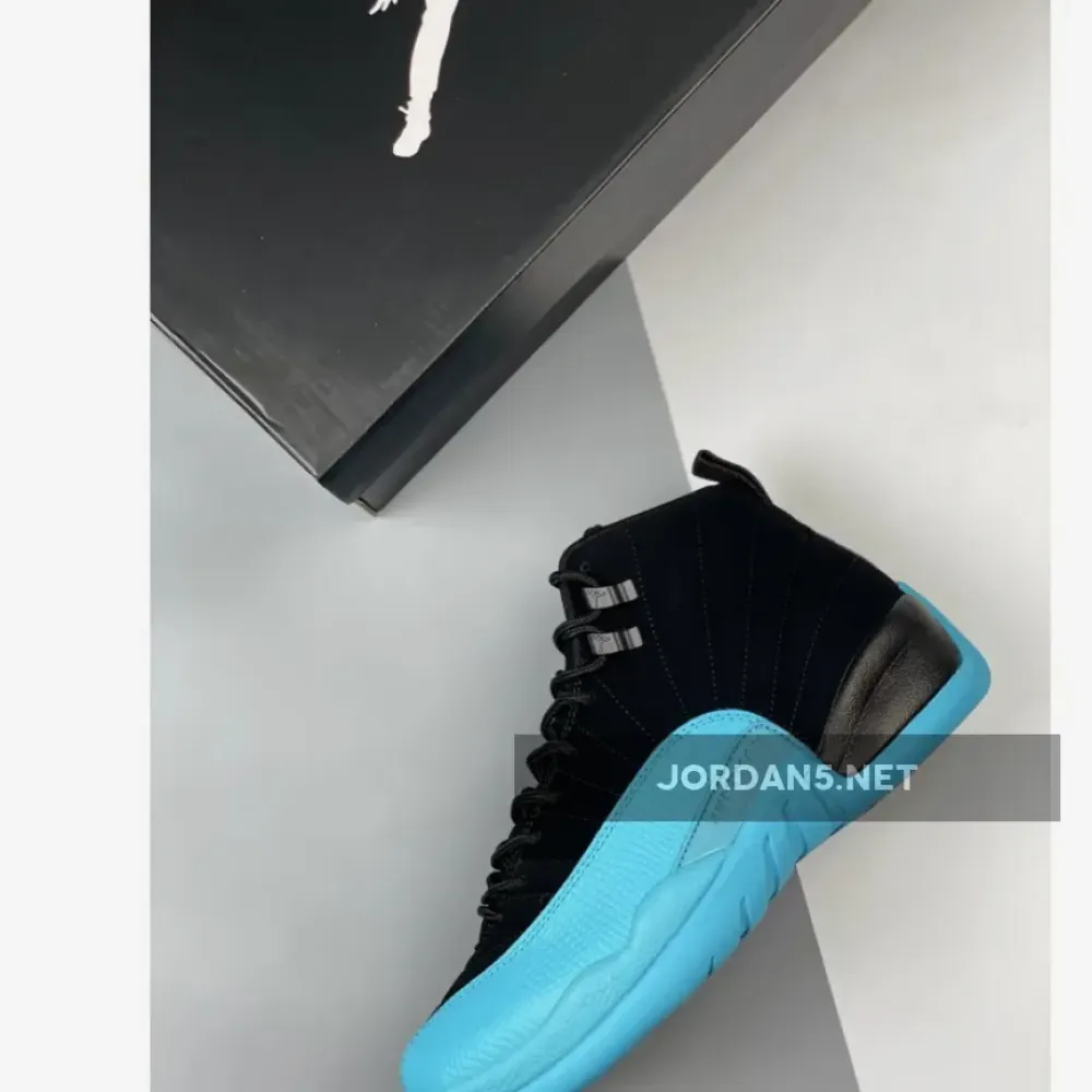 Air Jordan 12 Black/Gym Red-Gamma Blue  130690-027