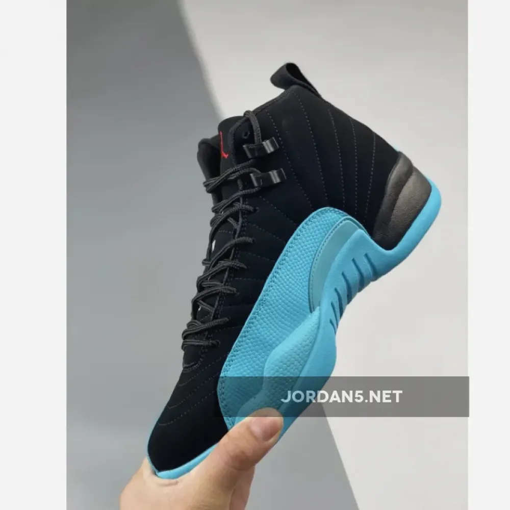 Air Jordan 12 Black/Gym Red-Gamma Blue  130690-027