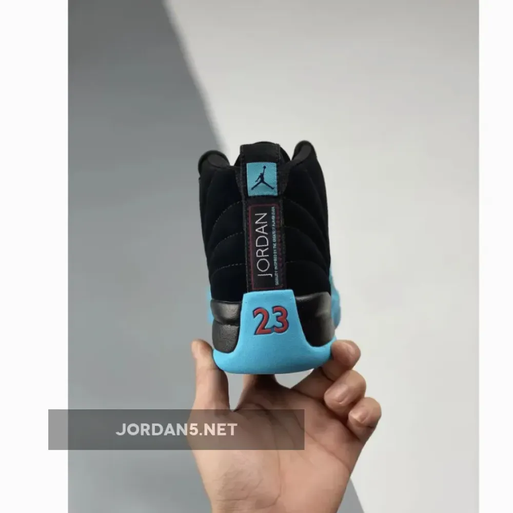 Air Jordan 12 Black/Gym Red-Gamma Blue  130690-027