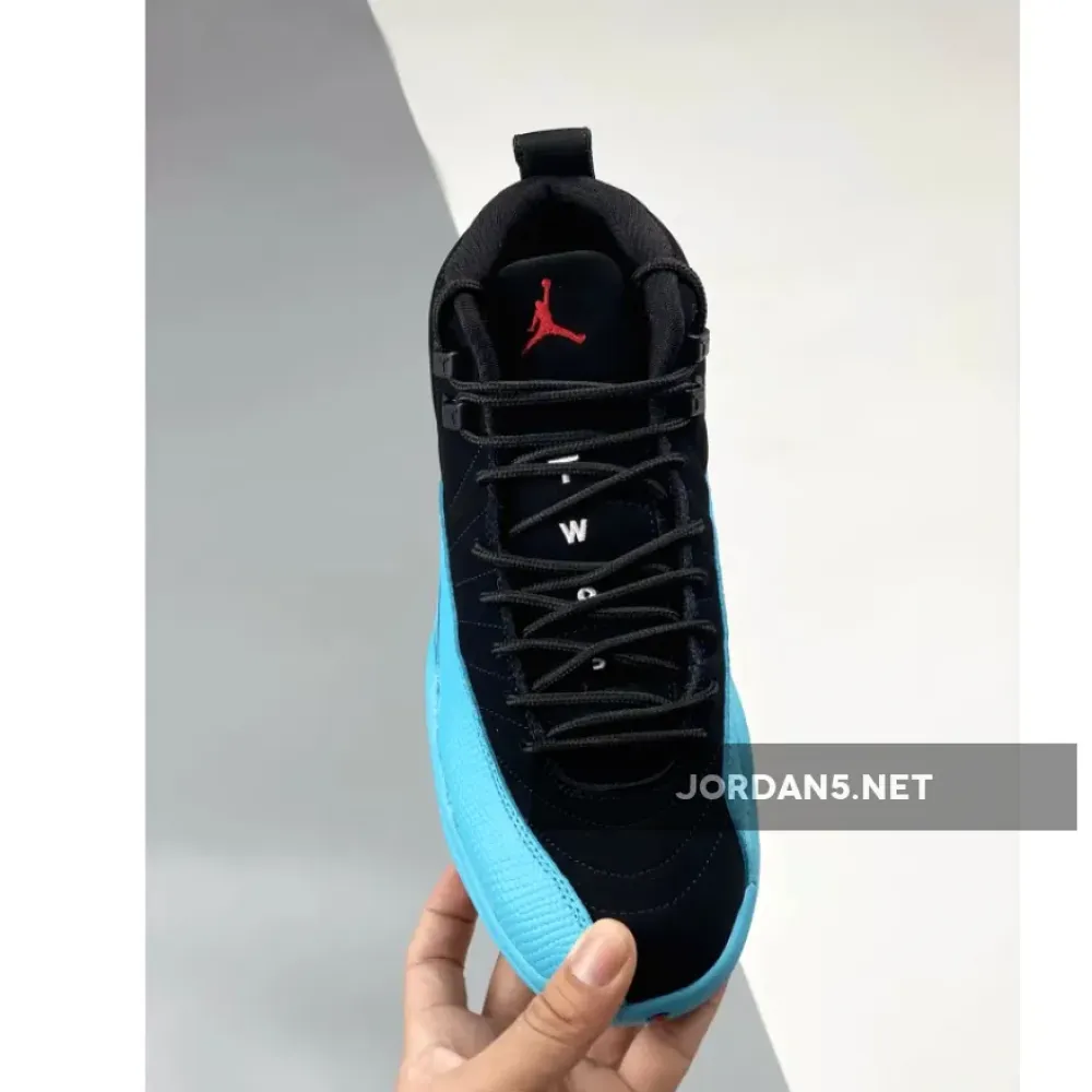 Air Jordan 12 Black/Gym Red-Gamma Blue  130690-027