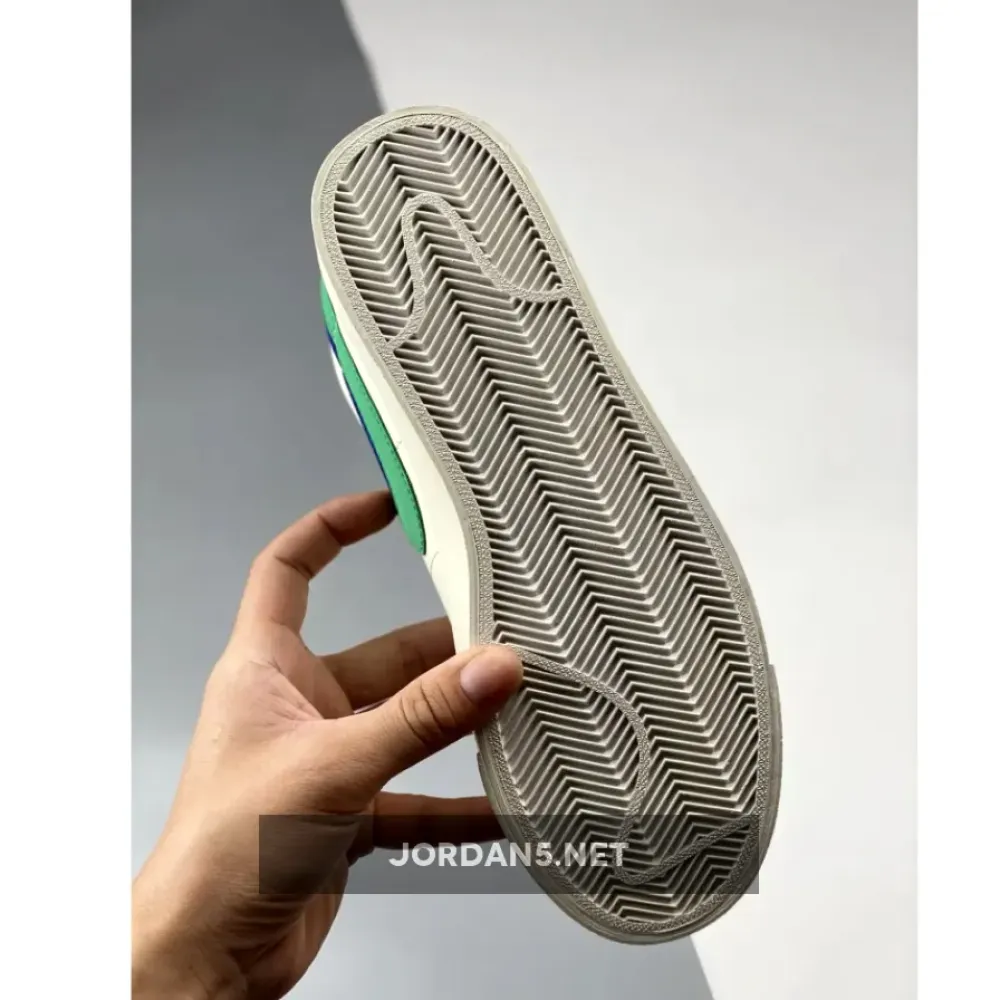 Nike Blazer Low ’77 Double Swoosh Sail Green  DO9777-001